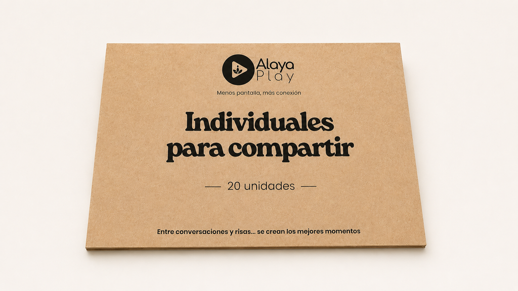 Individuales desechables Alaya Play, ideales para compartir en familia